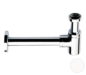 Фото Сифон 1”1/4 Remer 958BBO, белый матовый