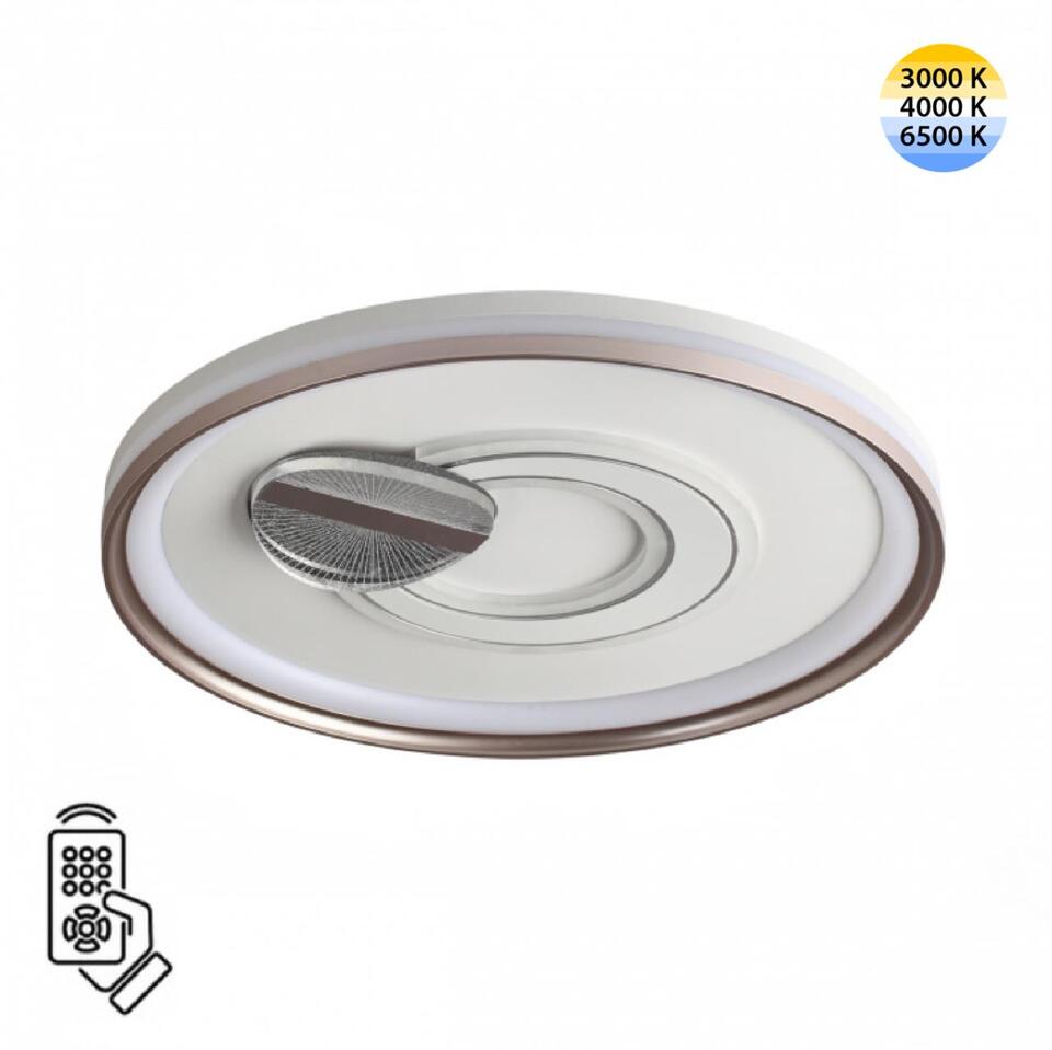 Фото №10  SONEX 7787/85L PIKO LED SN 607 Светильник металл/белый/бронза LED 85Вт 3000-6500K D495 IP20 пульт ДУ GEMINI