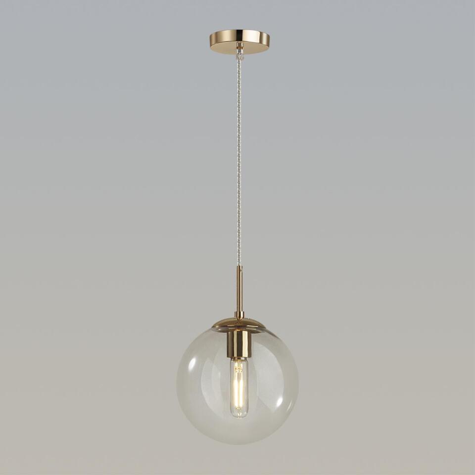 Фото №4  Подвесной светильник LUMION 6509/1B SUSPENTIONI LN26 409 золотой Подвес E27 1*60W 220V SUMMER