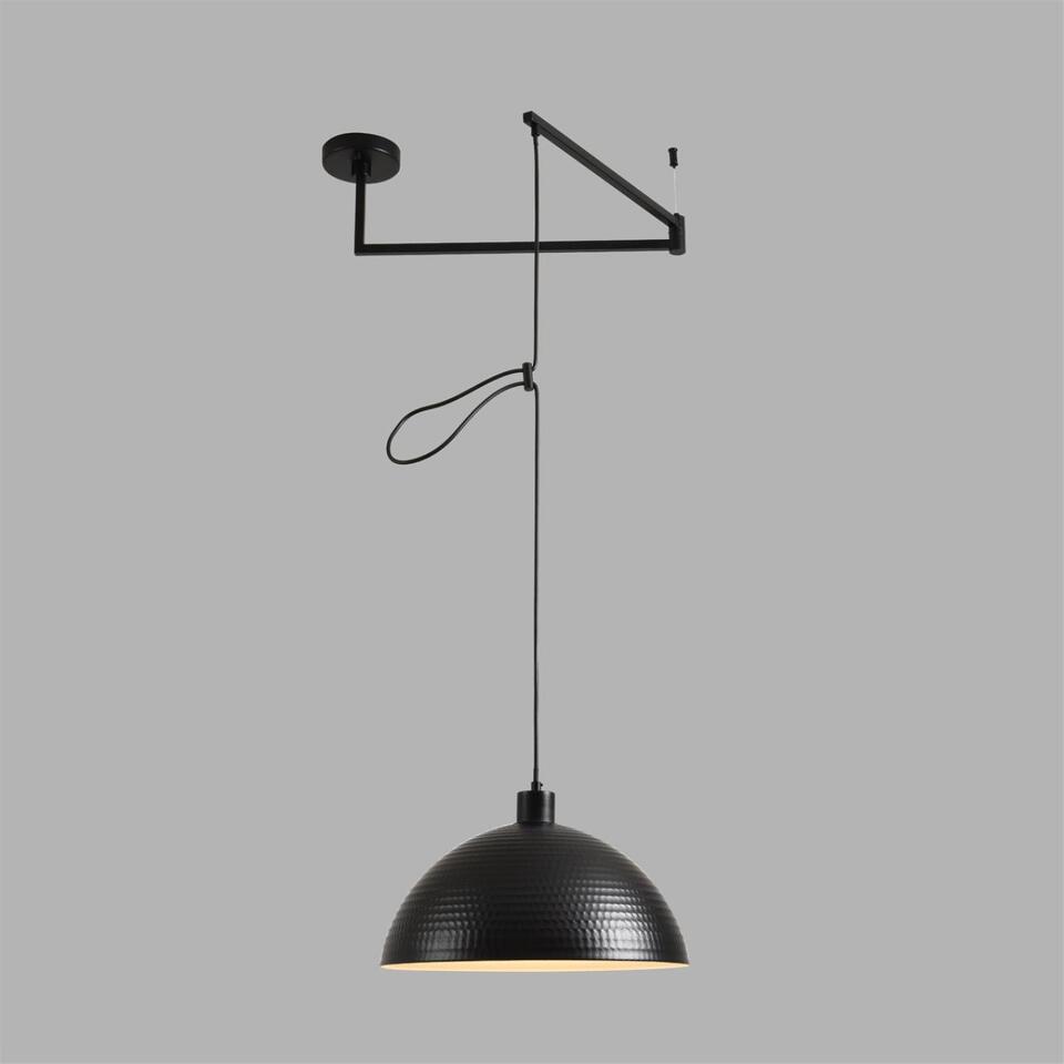 Фото №7  Люстра LUMION 8321/1C MODERNI LN26 301 черный, металл Люстра подвесная E27 1*60W 220V ARMINA