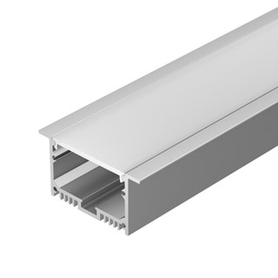 Фото №1  Arlight Профиль SL-LINIA62-F-2000 ANOD ( Алюминий)