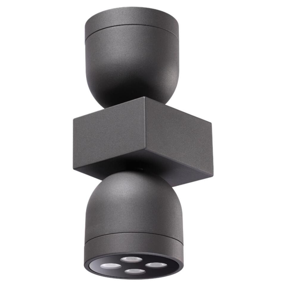 Фото №3  NOVOTECH 358114 STREET NT19 366 темно-серый  Ландшафтный настен.светильник IP65 LED 3000К 20W GALEATI