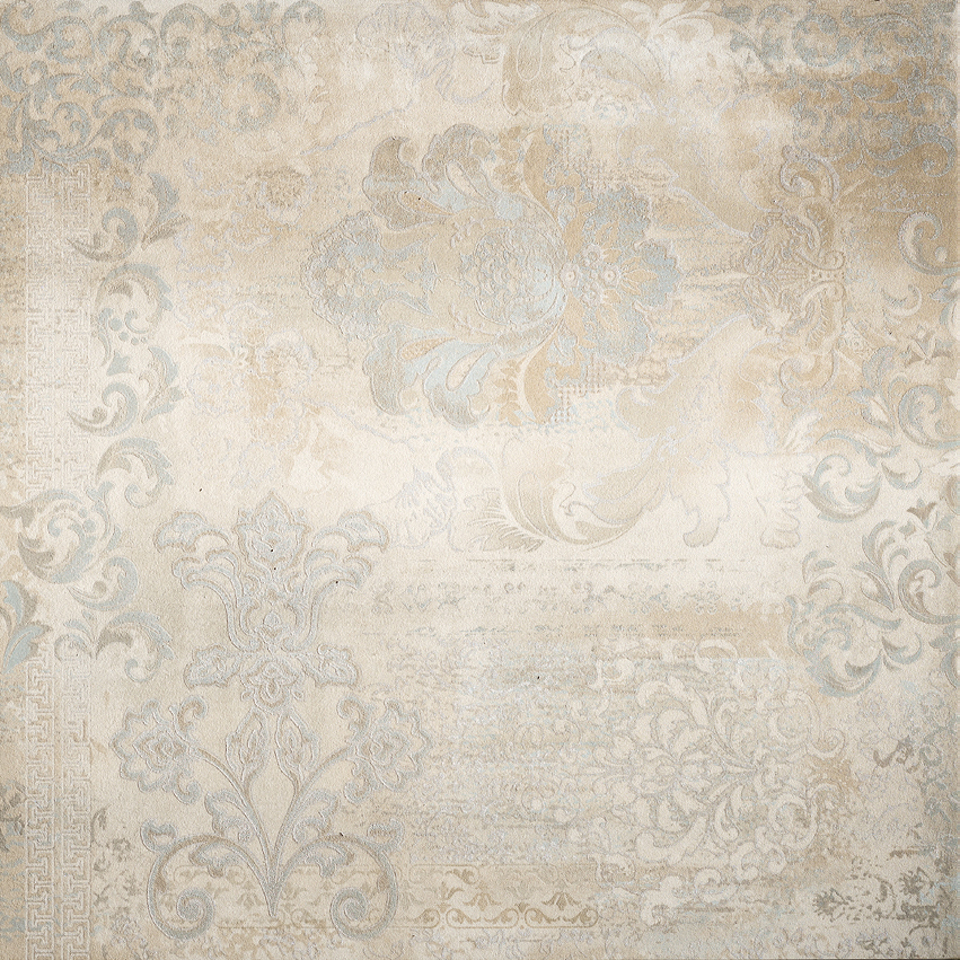 Фото №1  Плитка ASCOT Декор INS.SILK STEELWALK CROME 59,5X59,5