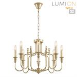 Превью фото №1  Люстра LUMION 8318/8 CLASSI LN26 076 шампань/металл Люстра E14 8*40W 220V SUANA