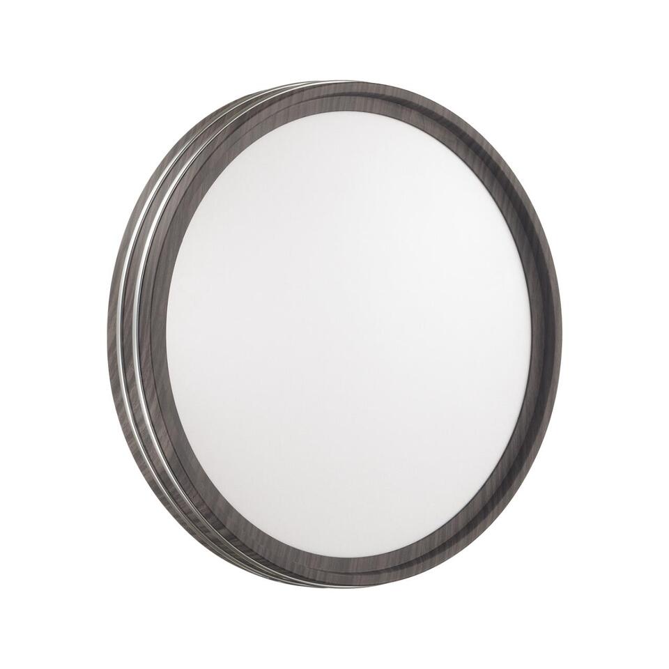 Фото №6  SONEX 7604/DL PALE SN 176 Светильник пластик/белый/венге/хром LED 48Вт 4000К D390 IP43 TROSTO