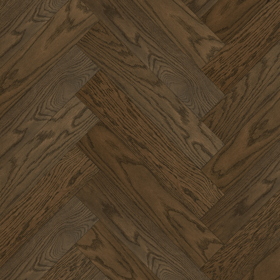 Фото №1  Кварцевый паркет Кварцевый паркет Quartz Parquet Английская Ёлка Дуб Брауни 33-413 5/0,6 мм