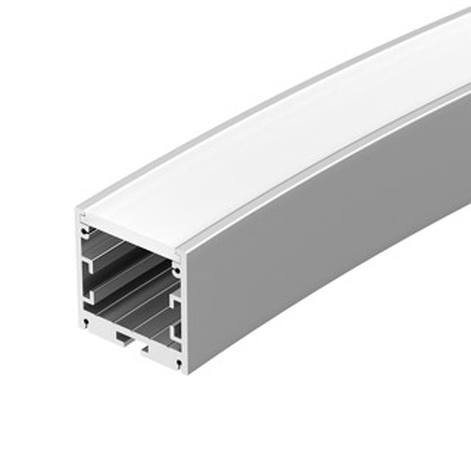Фото №1  Arlight Профиль SL-ARC-3535-D1500-A45 SILVER (590мм, дуга 1 из 8) ( Алюминий)