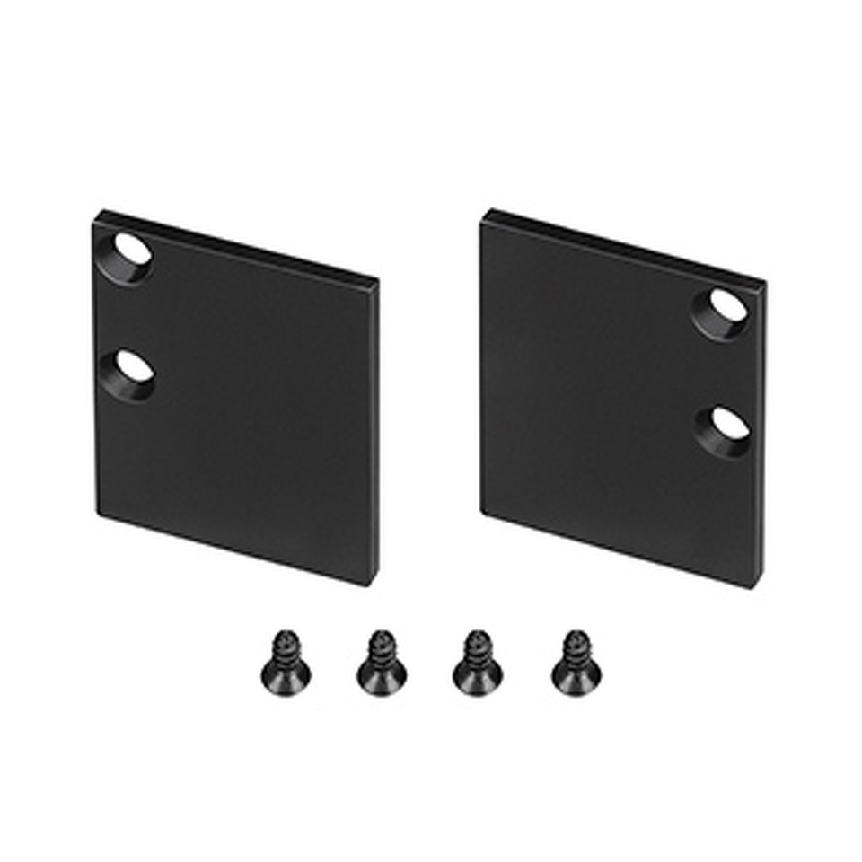 Фото №1  Arlight Комплект заглушек WALL-2228 BLACK ( Металл)