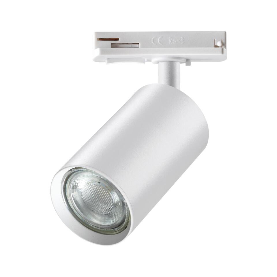 Фото №4  NOVOTECH 370962 PORT NT23 205 белый Светильник однофазный двухжильный трековый GU10 50W 220V PIPE
