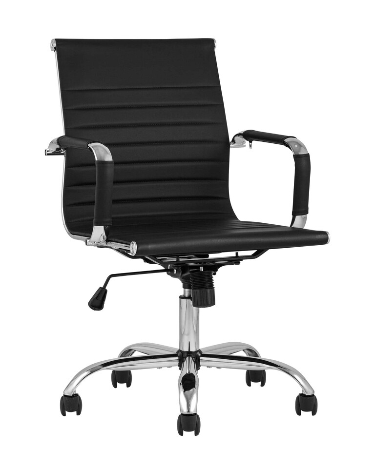 Фото №10  Кресло Кресло офисное TopChairs City S черное