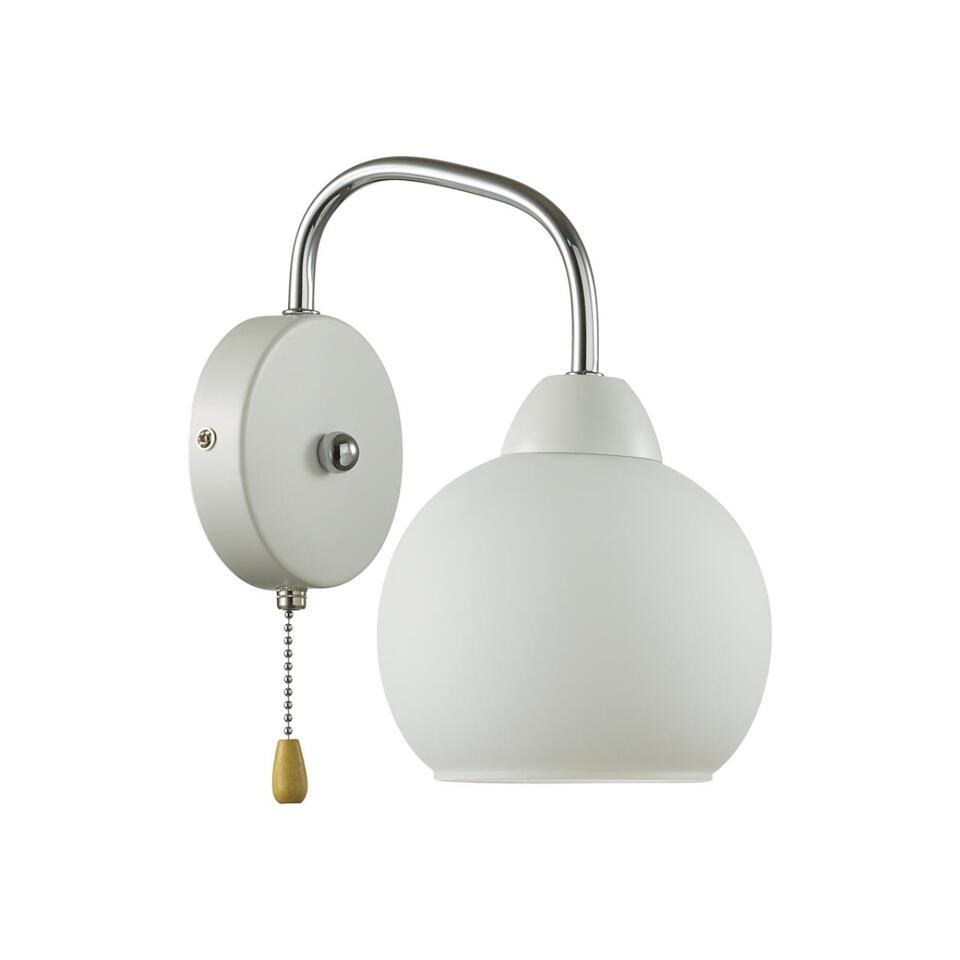 Фото №2  LUMION 5641/1W COMFI LN23  белый, хром Бра E27 1*60W 220V BLISS