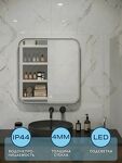 Превью фото №3  Watersense Belinda 60х60, LED подсветка, сенсор W00914