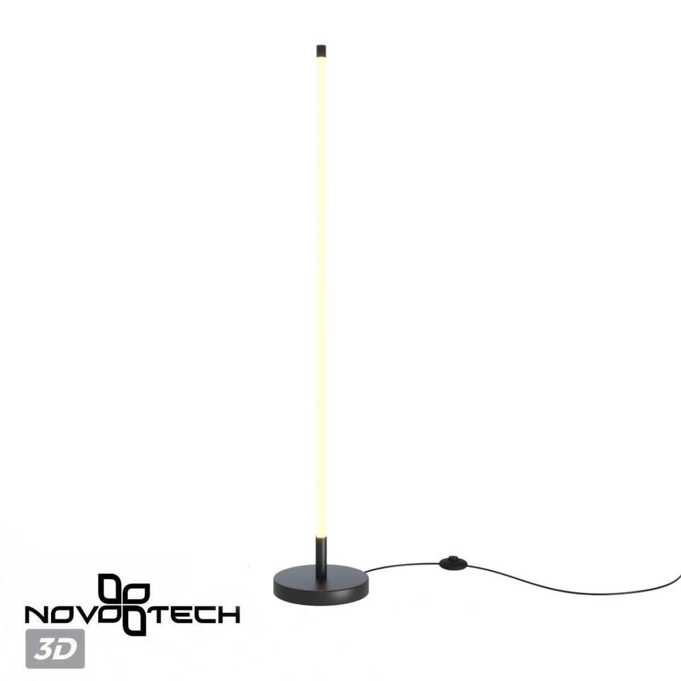 Фото №10  NOVOTECH 359400 OVER NT24 054 черный База с драйвером для создания торшера c арт. 359343-359358 IP20 max 20W 220V VITZ