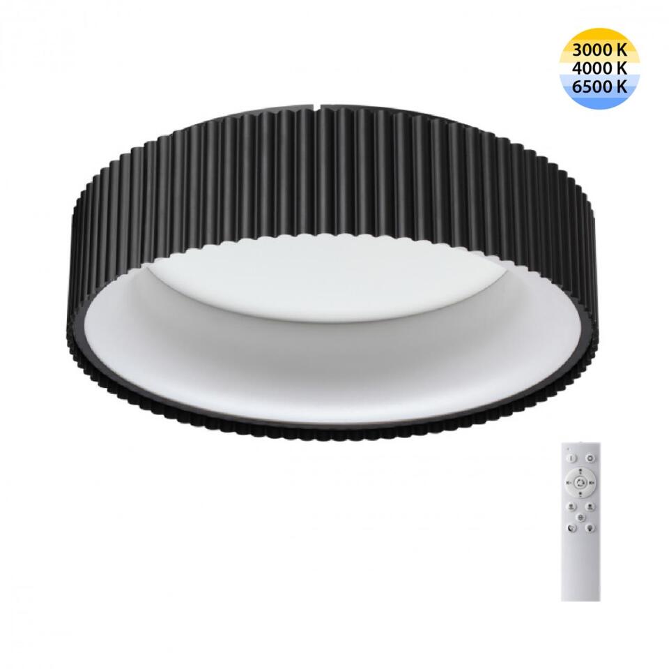 Фото №8  SONEX 7712/56L AVRA LED SN 574 Светильник металл/акрил/белый/черный LED 56Вт 3000-6500К D460 IP20 пульт ДУ SHARMEL