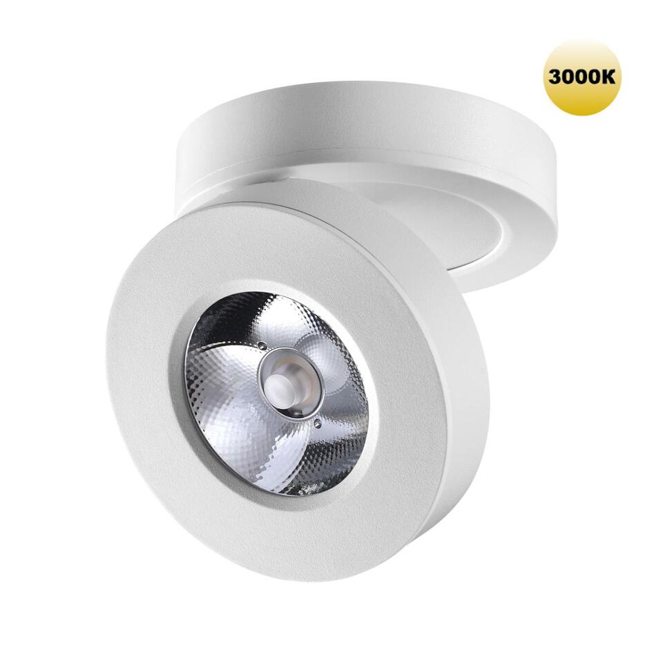 Фото №8  NOVOTECH 359409 OVER NT24 366 белый Светильник накладной/встраиваемый IP20 LED 5W 220V 3000K 240Лм GRODA