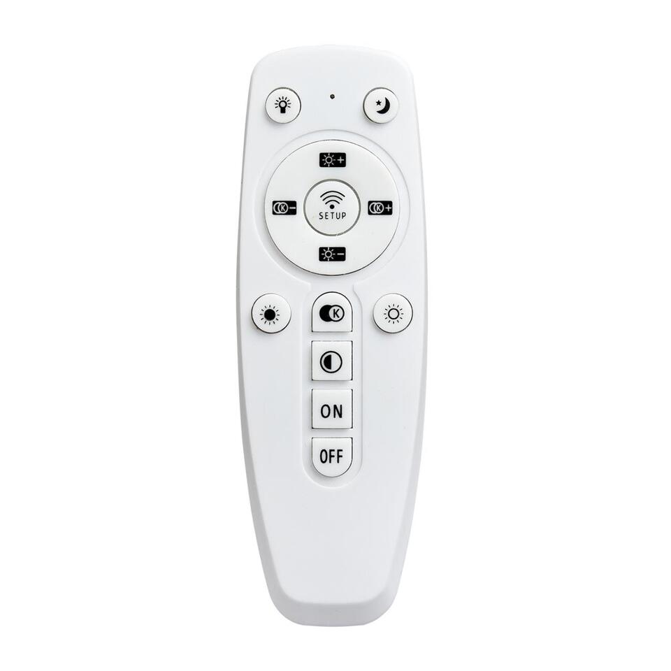 Фото №10  SONEX 7742/40L MITRA LED SN 606 Светильник металл/акрил/МДФ/белый/под дерево/прозрачный/черный LED 40Вт 3000-6500К 470x420 IP20 пульт ДУ SPOTS