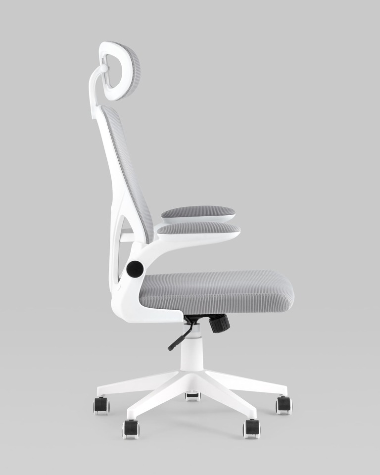 Фото №10  Кресло Кресло офисное TopChairs Airone белый