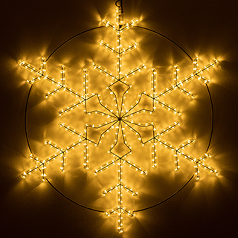 Фото №1  Ardecoled Фигура светодиодная ARD-SNOWFLAKE-M3-920x920-432LED Warm (230V, 30W) ( IP65)