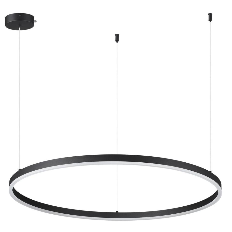 Фото №4  Подвесной светильник LUMION 6530/67L LEDIO LN26 262 чёрный Светильник подвесной LED 67W  3000/4000/6000К 220V ECHO