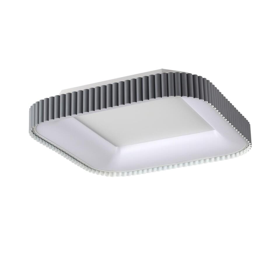 Фото №10  SONEX 7769/56L AVRA LED SN 578 Светильник металл/белый/серый LED (56Вт+14Вт) 3000-6000K 500х500 IP43 пульт ДУ+подсветка SHARMEL
