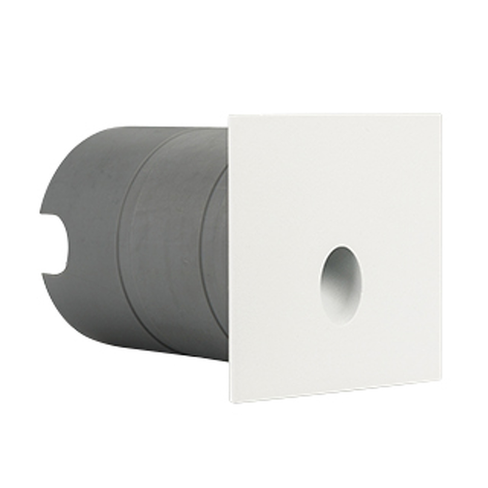 Фото №1  Arlight Светильник LT-GAP-S70x70-3W Warm3000 (WH, 30 deg) ( IP65 Металл, 3 года)