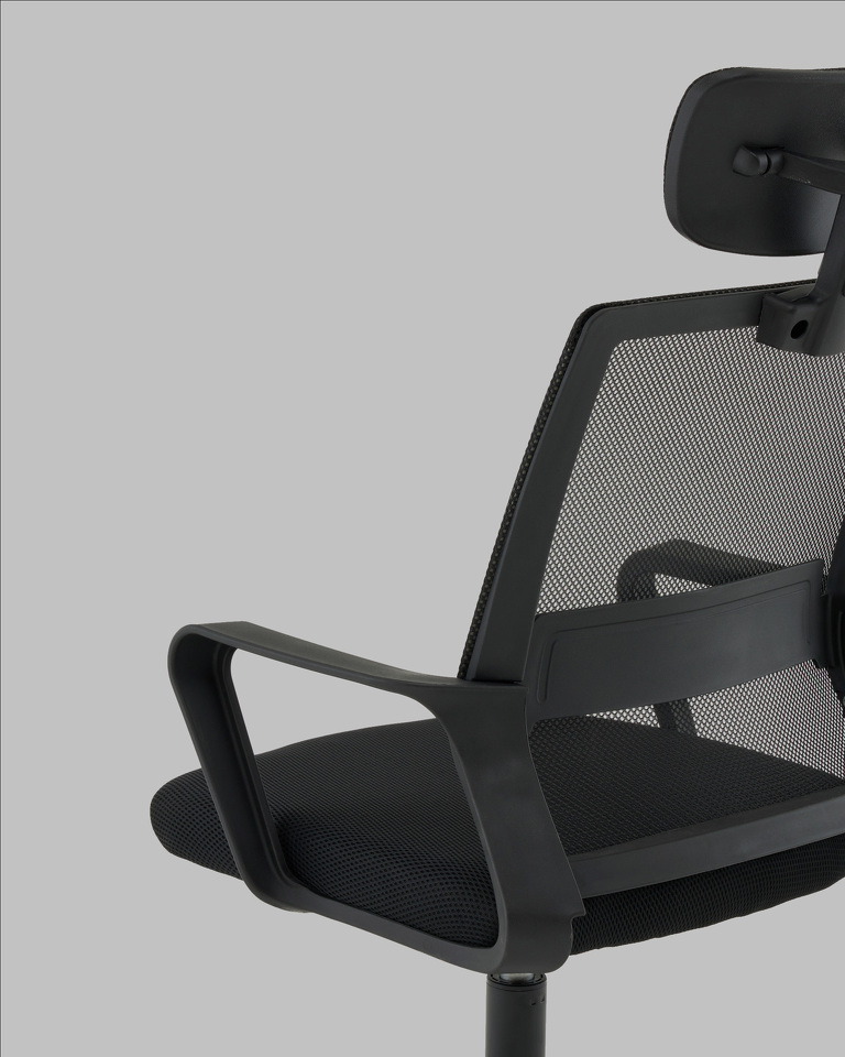 Фото №9  Кресло офисное TopChairs Element черный