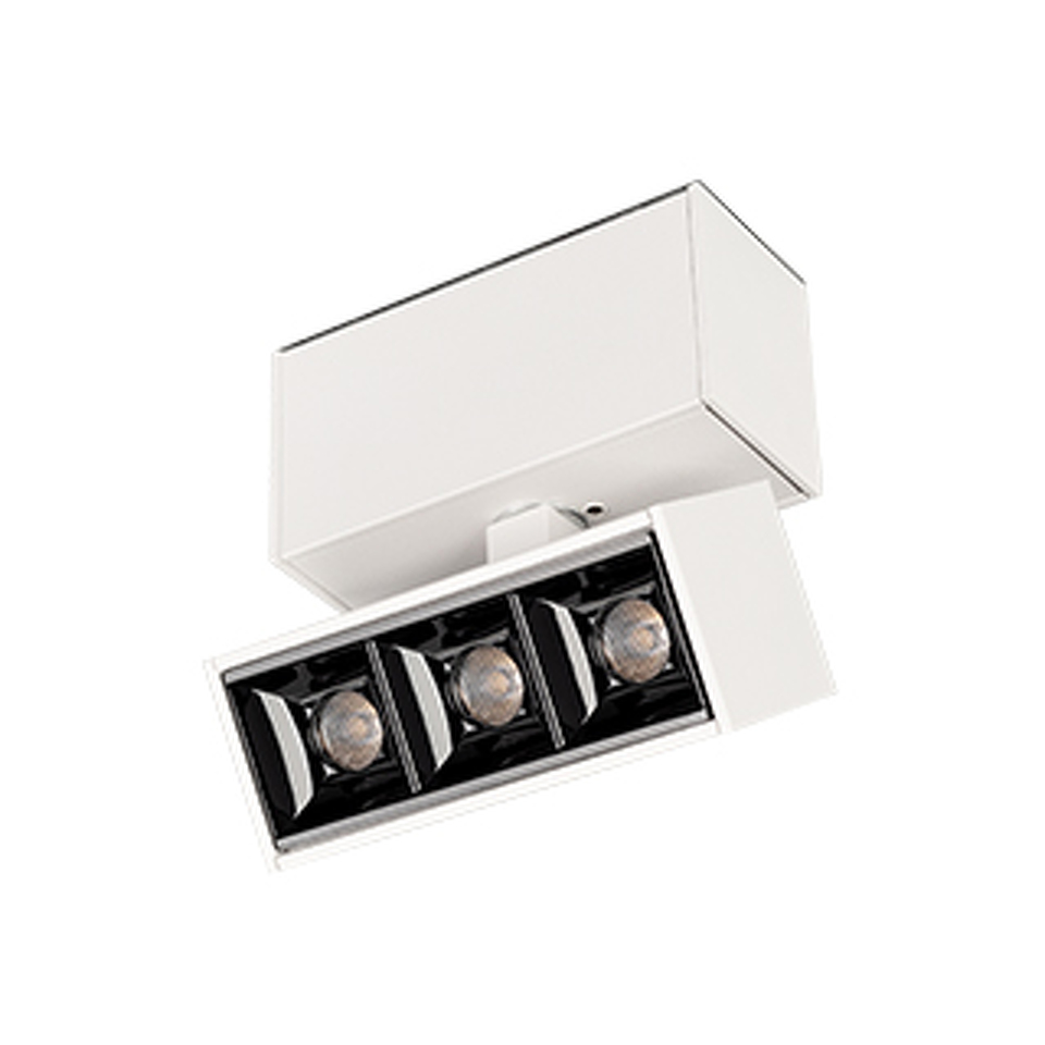 Фото №1  Arlight Светильник MAG-LASER-FOLD-45-S84-3W Day4000 (WH, 15 deg, 24V) ( IP20 Металл, 5 лет)