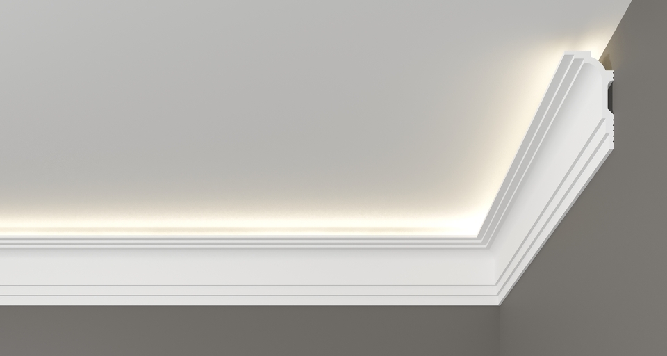 Фото №9  Карниз Decor-dizayn DD515/Карниз (100х50х2000мм)/12, шт