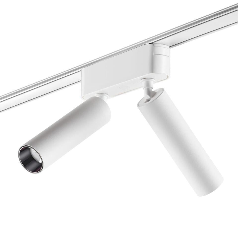 Фото №5  NOVOTECH 359253 SHINO NT23 182 белый Трековый светильник для низковольтного шинопровода IP20 LED 14W 48V 1260Лм 3000К SMAL