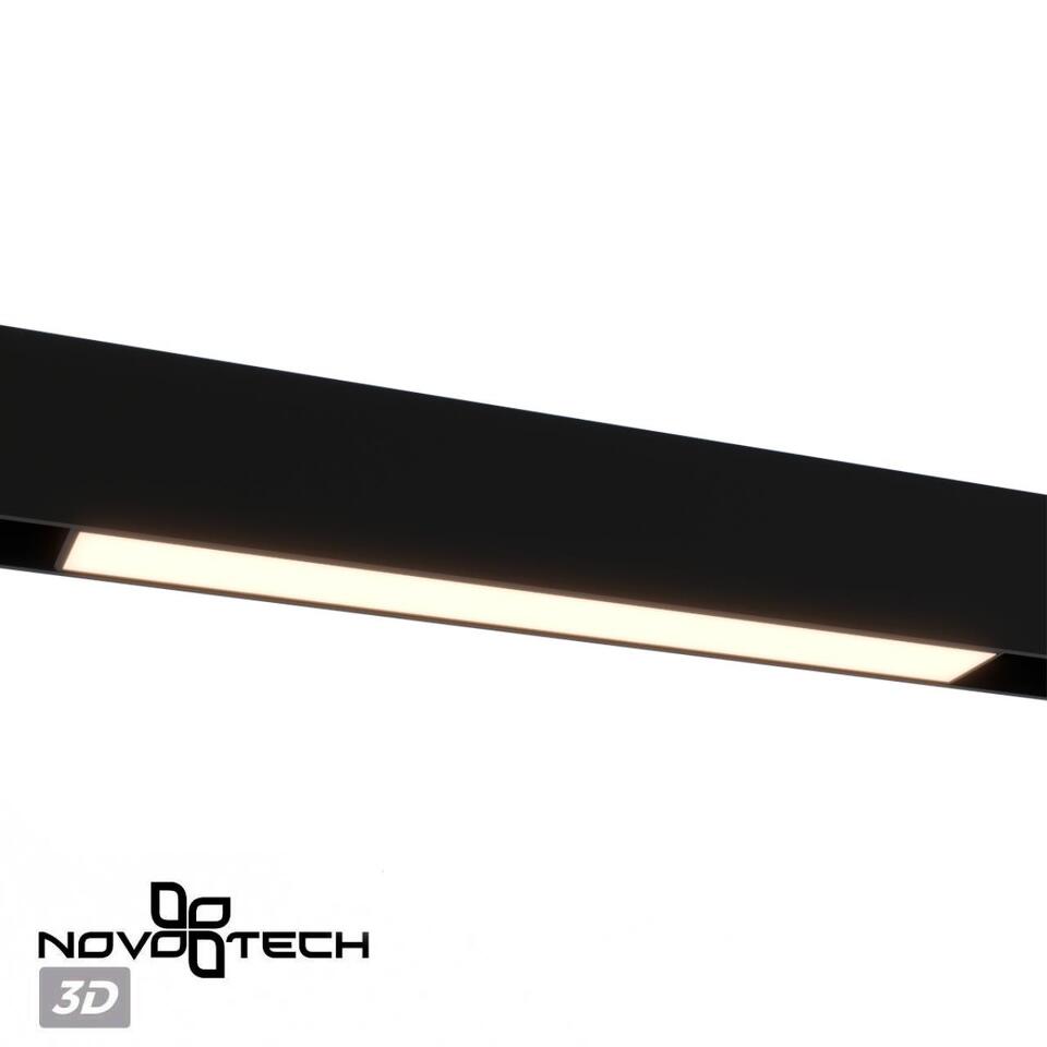 Фото №9  NOVOTECH 359937 PORT NT25 210 черный Трековый св-к диммир. со сменой цв.температуры, пульт ДУ/Tuya Smart Life IP20 LED 10W 3000-6000K 90-240V VECTOR