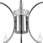 Превью фото №3  Люстра LUMION 8155/9 CLASSI LN25 000 хром, металл/стекло Люстра подвесная Е14 9*40W 220V LOLINA