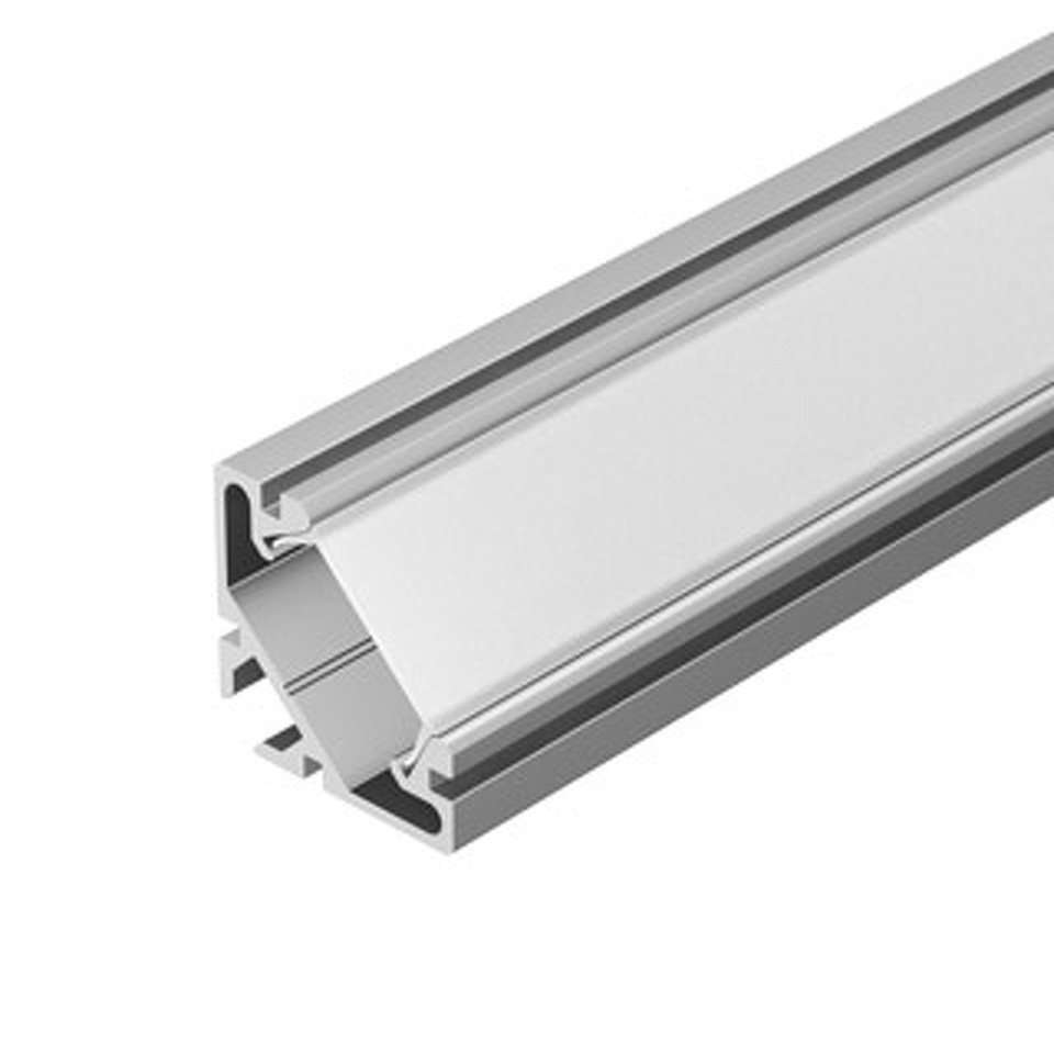 Фото №1  Arlight Профиль PDS45-LITE-2000 ANOD ( Алюминий)