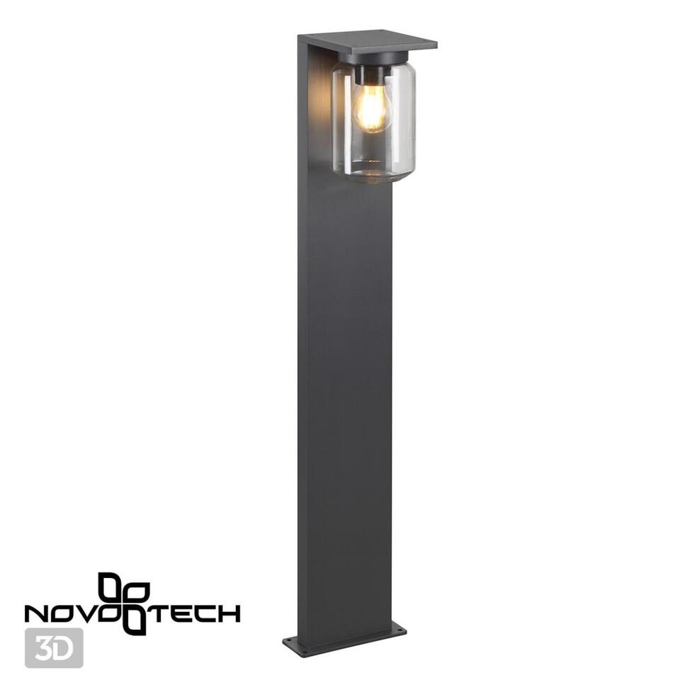 Фото №4  NOVOTECH 370946 STREET NT23 658 темно-серый Светильник ландшафтный IP54 E27 18W 220-240V FRAN