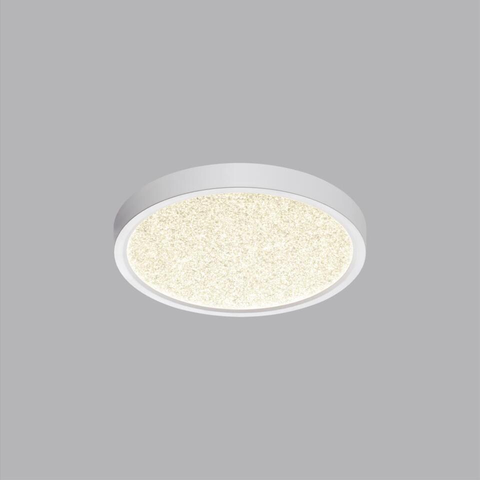 Фото №12  SONEX 7661/18L MITRA LED SN 555 Светильник пластик/белый LED 18Вт 3000/4000K D230 IP40 OMEGA WHITE
