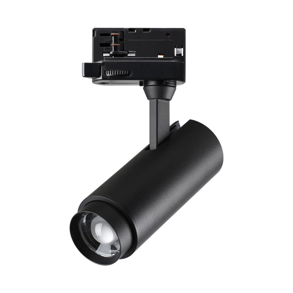 Фото №9  NOVOTECH 359031 PORT NT23 266 черный Трехфазный трековый светильник с переключателем цветовой температуры и мощности IP20 LED 3000К\4000К\6000К 5W/9W/13W 220V