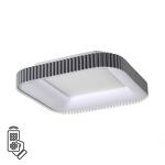 Превью фото №2  SONEX 7769/56L AVRA LED SN 578 Светильник металл/белый/серый LED (56Вт+14Вт) 3000-6000K 500х500 IP43 пульт ДУ+подсветка SHARMEL