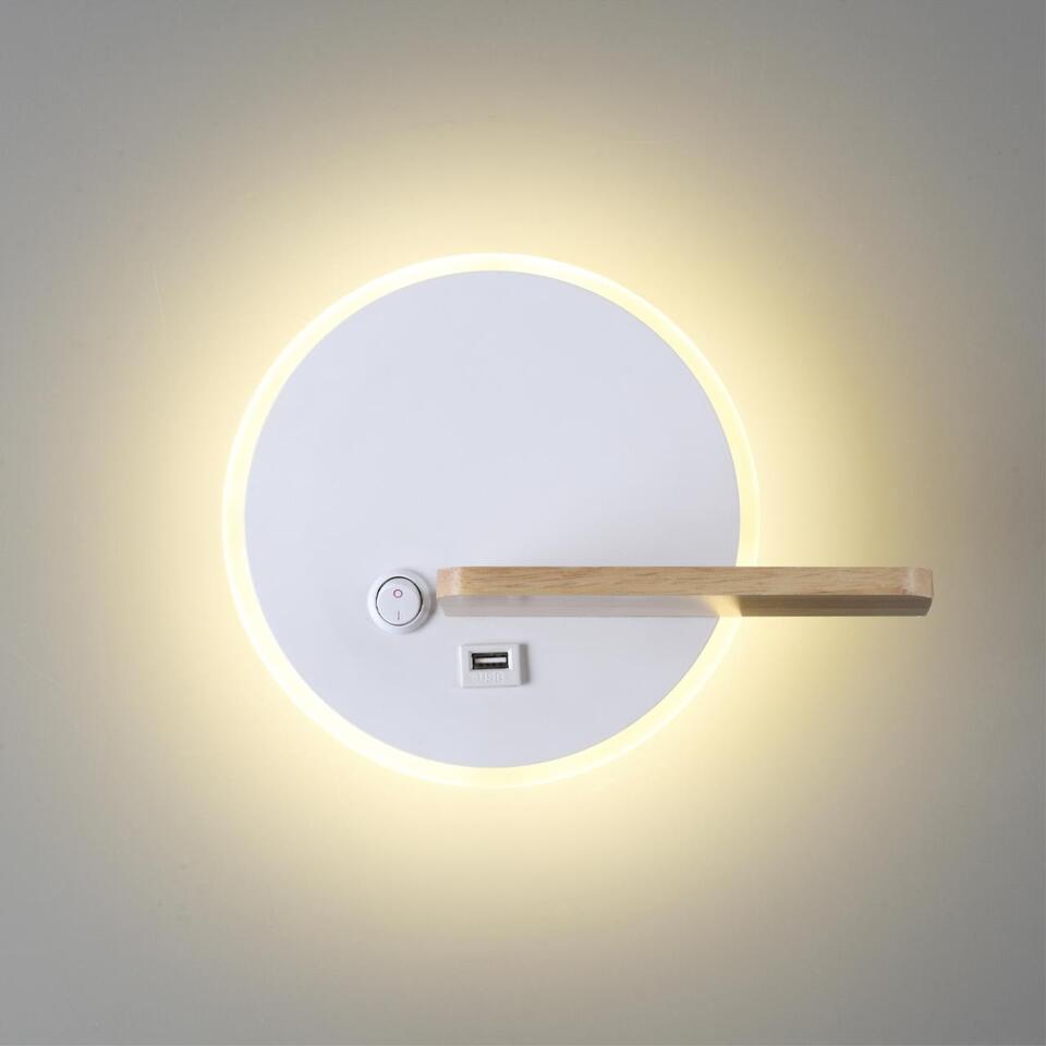 Фото №4  LUMION 5634/9WL LEDIO LN26 433 белый Бра LED 9W 3000K 220V WINNIE