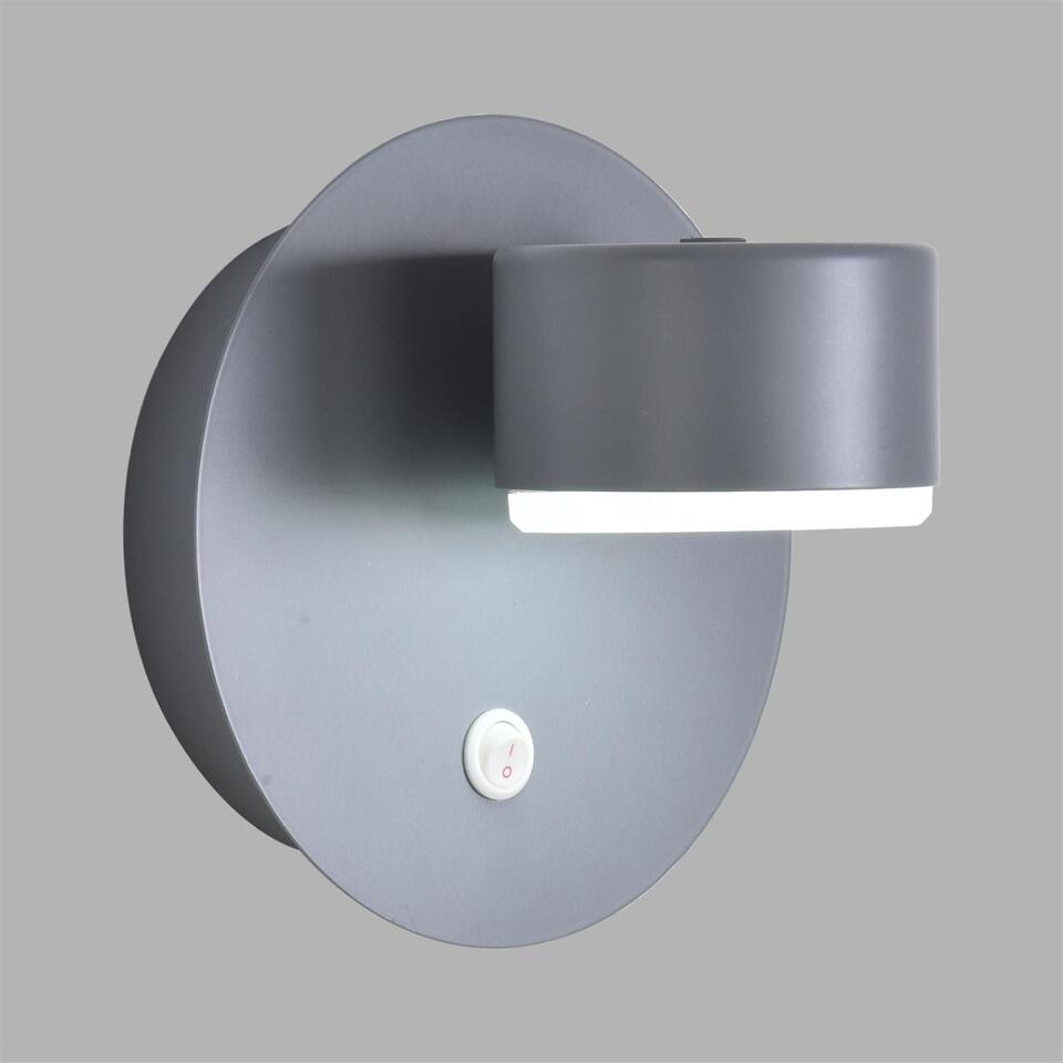 Фото №6  LUMION 8345/1W COMFI LN26 433 серый, металл Бра GX53 LED 1*7W 220V TORINA