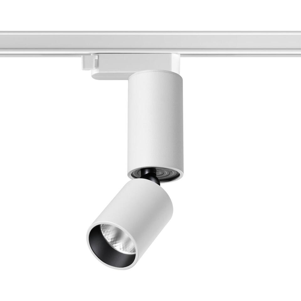 Фото №10  NOVOTECH 359318 PORT NT24 210 белый Светильник трековый однофазный трехжильный IP20 LED 5W 85-265V 3000K 600Лм TUBO