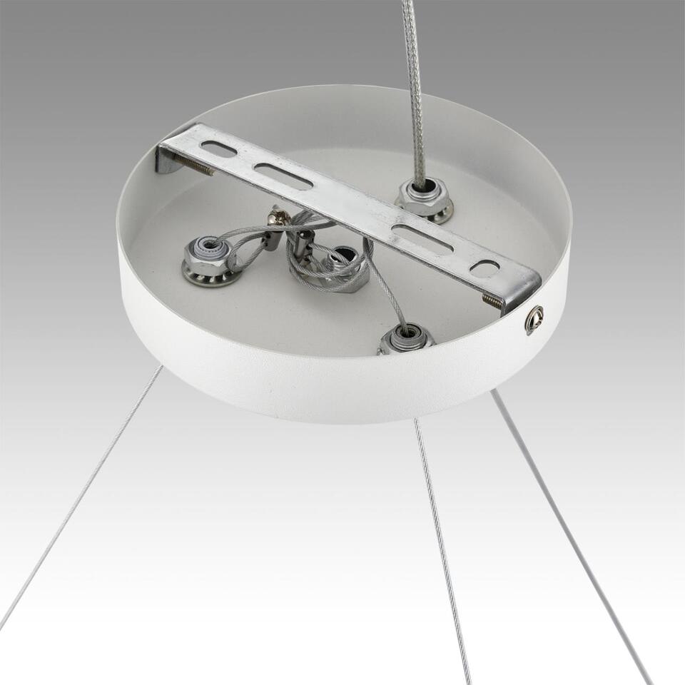 Фото №8  Подвесной светильник LUMION 8254/9 COMFI LN26 246 белый металл Светильник подвесной LED GX53 8*7W 220V LUAZANA