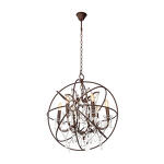 Превью фото №1  Люстра LOFT1897/6 Подвесная люстра LOFT IT Foucaults orb crystal