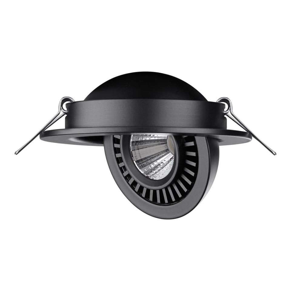 Фото №8  NOVOTECH 358816 SPOT NT21 466 черный Светильник встраиваемый светодиодный IP20 LED 9W 770Лм 4000K 220V GESSO