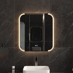 Превью фото №4  Teymi Зеркало Solli Luxor 600х650, LED подсветка, сенсор, антипар T20401