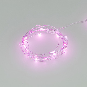 Фото Ardecoled Светодиодная гирлянда ARD-DEW-HOME-2000-CLEAR-20LED-STD Purple (3V, Battery Pack) ( IP20)