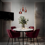 Превью фото №5  Подвесной светильник 10232/C Red Подвесной светильник LOFT IT Spillray