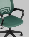 Превью фото №9  Кресло Кресло офисное TopChairs ST-Basic сетка/ткань зеленый