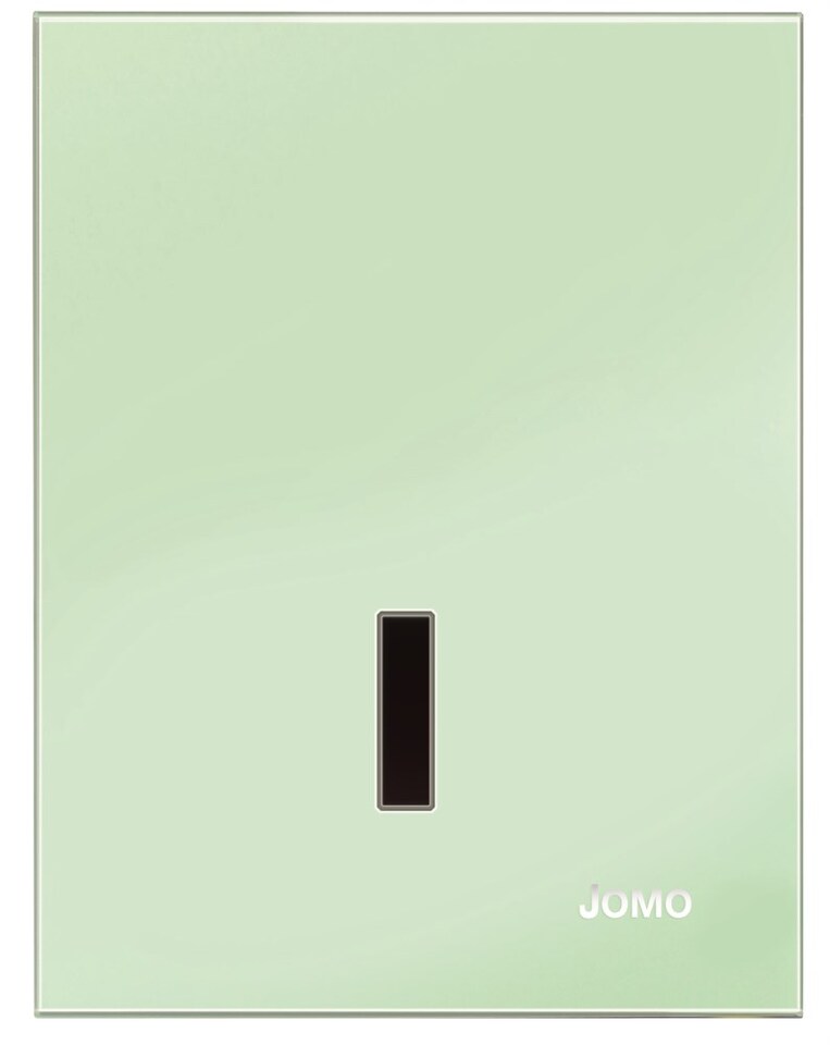 Фото №3  172-6800XX Jomo EXCLUSIVE URI-G Панель смыва с инфракрасным датчиком для писсуара 6V  Зеленый сатин