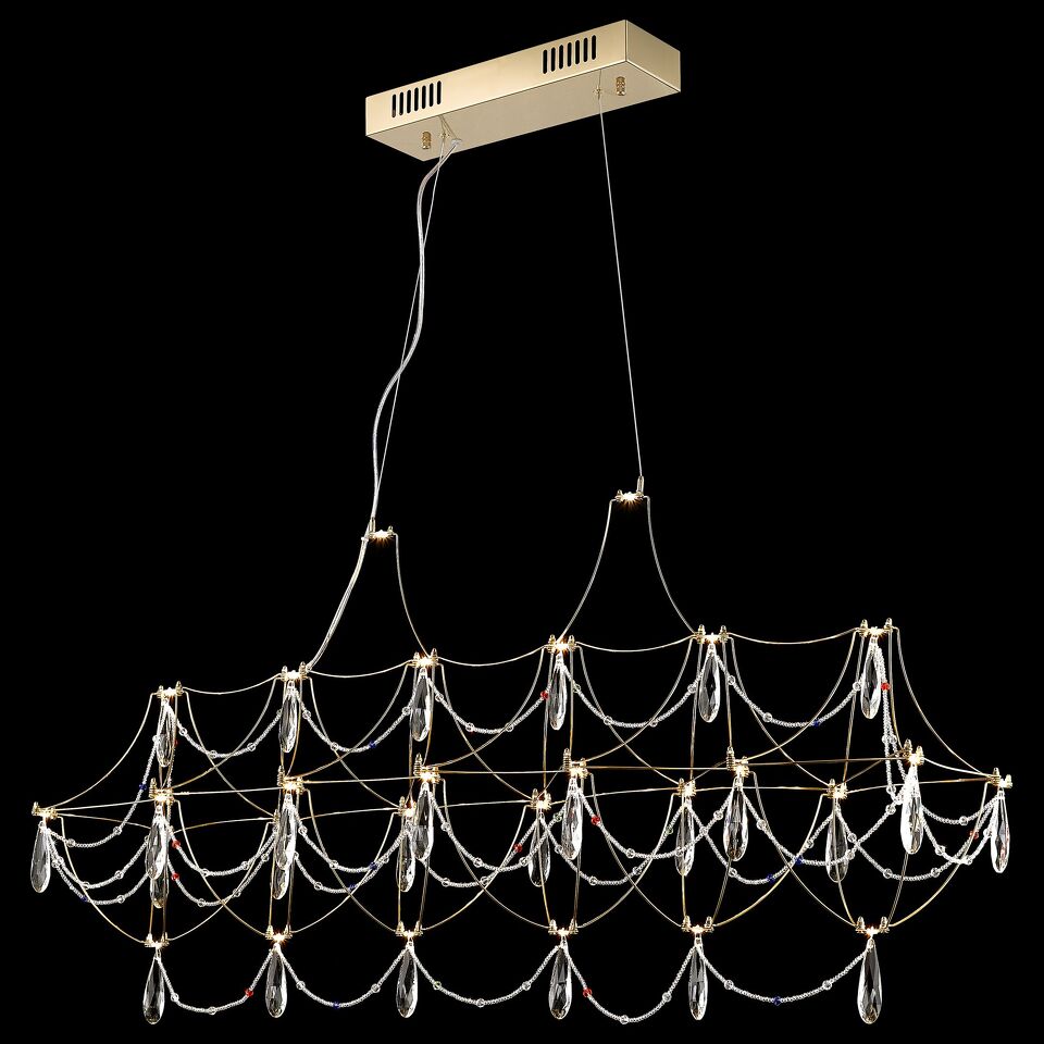 Фото №1  Подвесной светильник WE336.24.323 WERTMARK FELICIA светильник подвесной, LED, 24x1W, 3000K