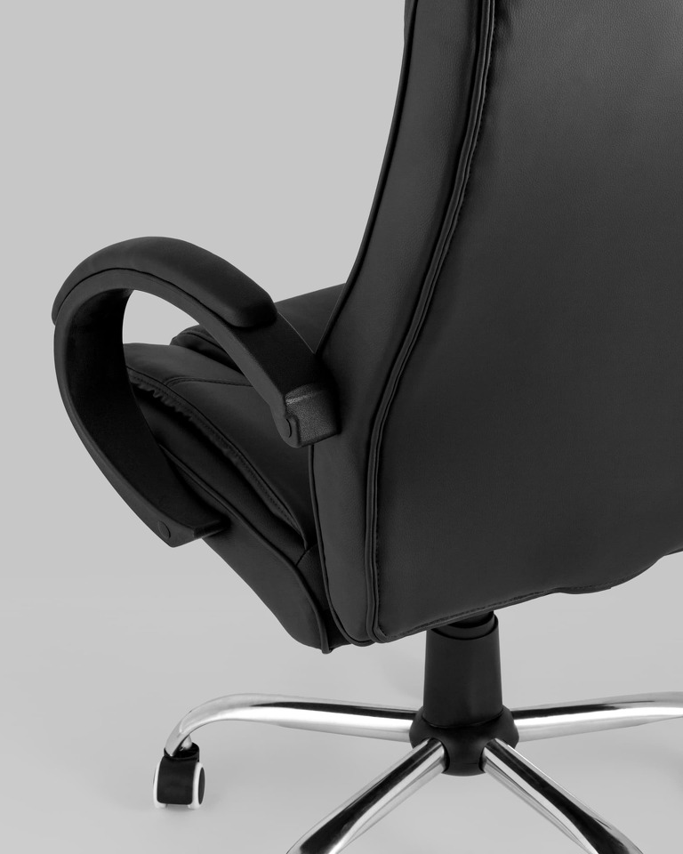 Фото №10  Кресло Кресло руководителя TopChairs Atlant черное