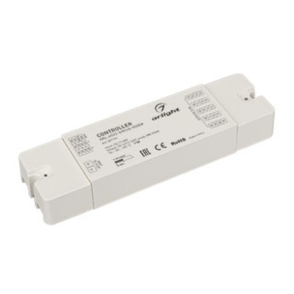 Фото №1  Arlight Контроллер ARL-4022-SIRIUS-RGBW (12-24V, 4x6A, 2.4G) ( IP20 Пластик, 3 года)